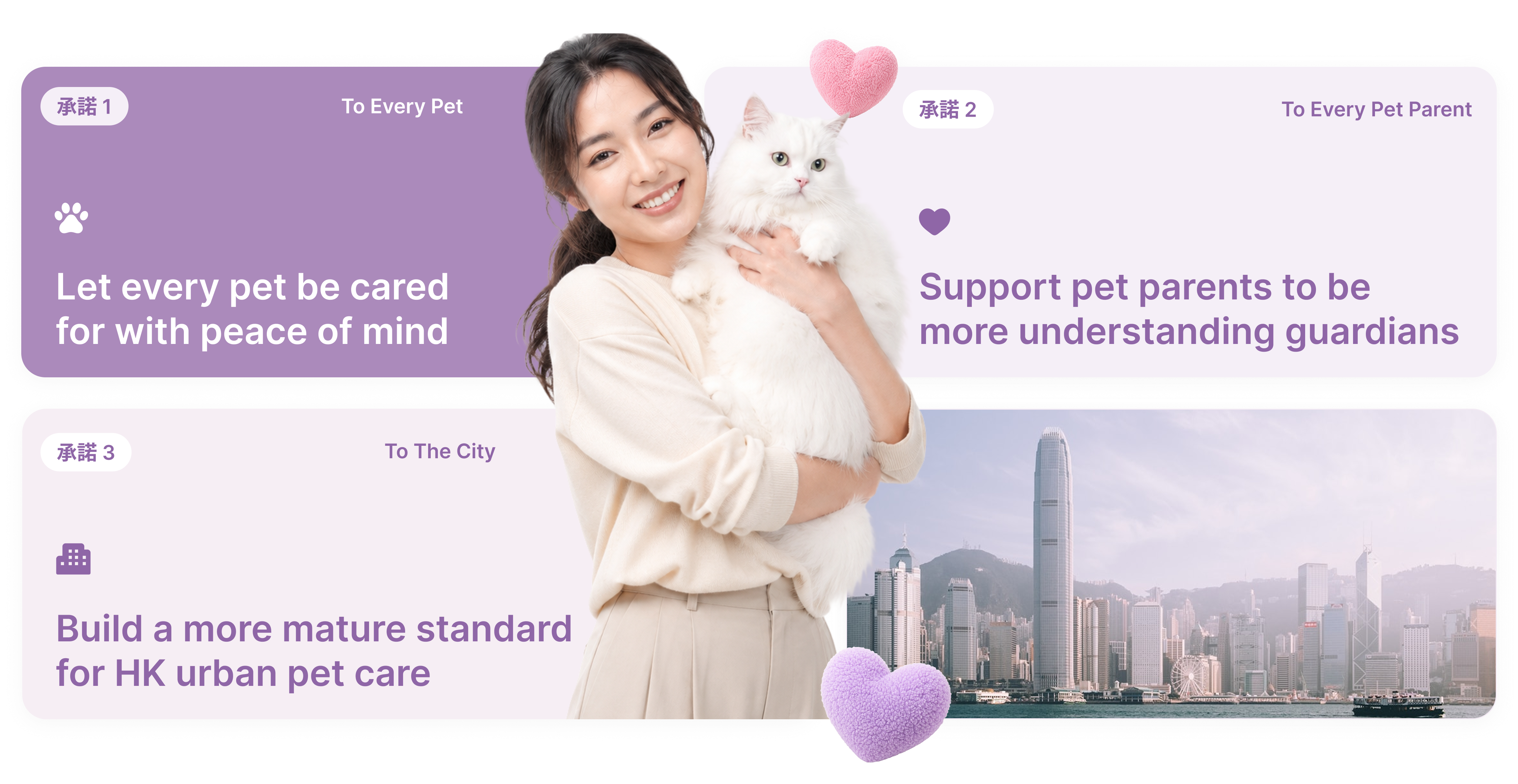 The three long-term Furrenz promises throughout the pet parenting journey